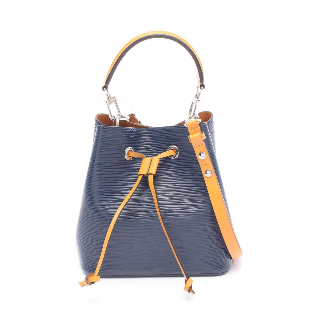 Louis Vuitton Handbag Neo Noe BB Epi Indigo Saffron 2-Way Indigo Leather Bucket