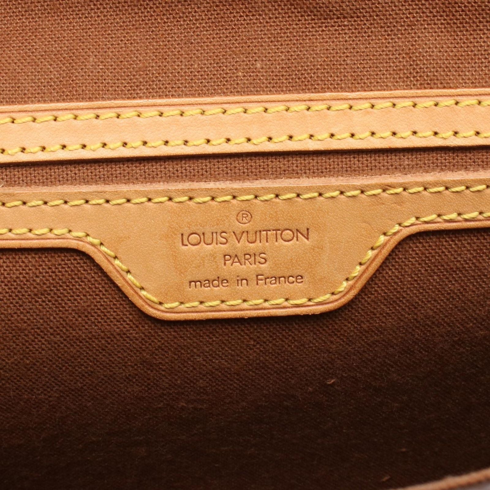 Louis Vuitton Bel Air Monogram 2-Way Canvas Leather Handbag — view 4