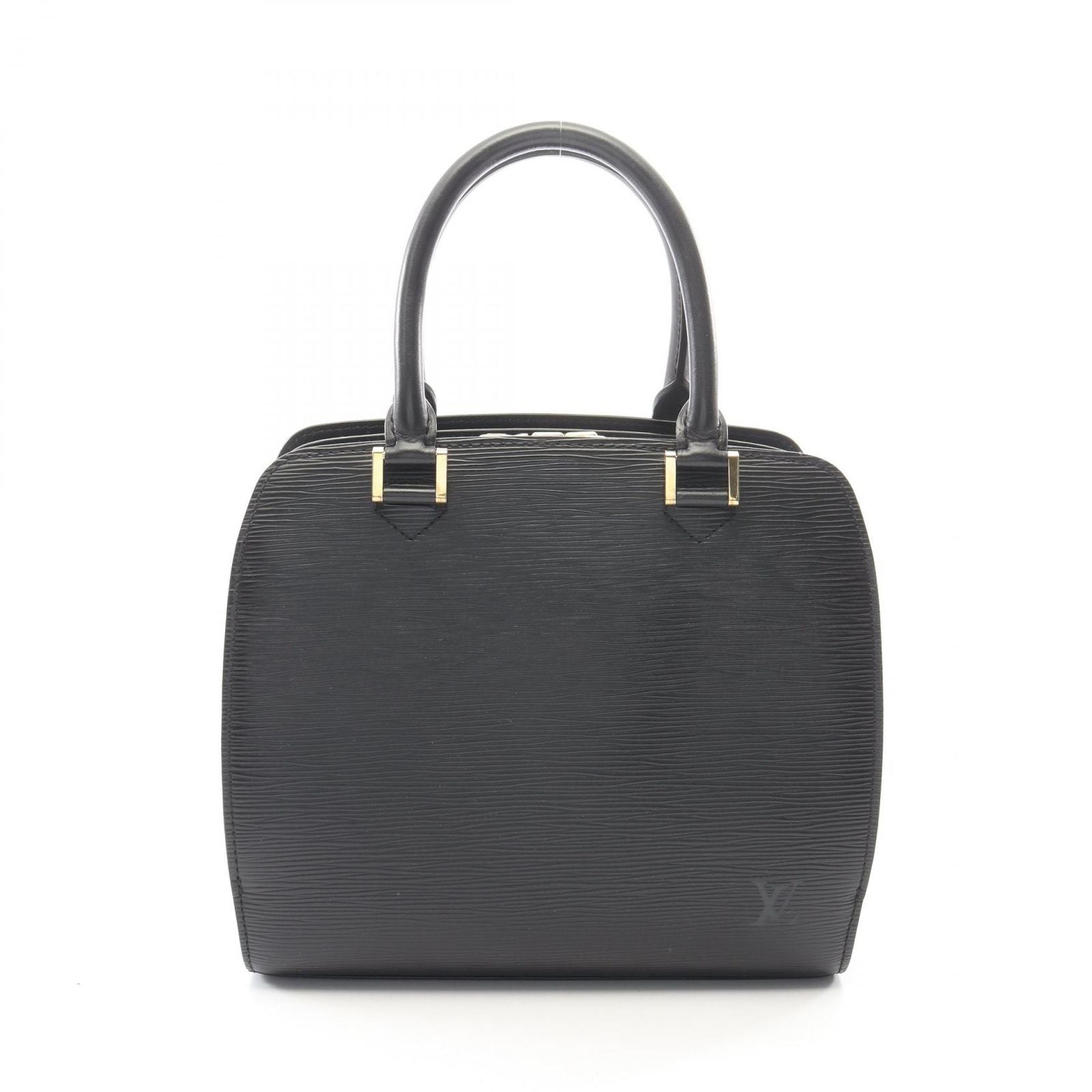 Louis Vuitton Pont Neuf Epi Noir Leather Handbag