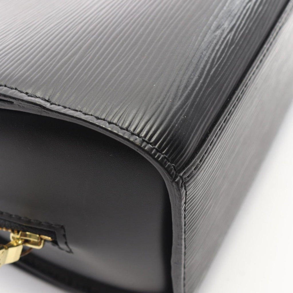 Louis Vuitton Pont Neuf Epi Noir Leather Handbag — view 7