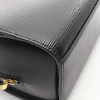Louis Vuitton Pont Neuf Epi Noir Leather Handbag — view 7