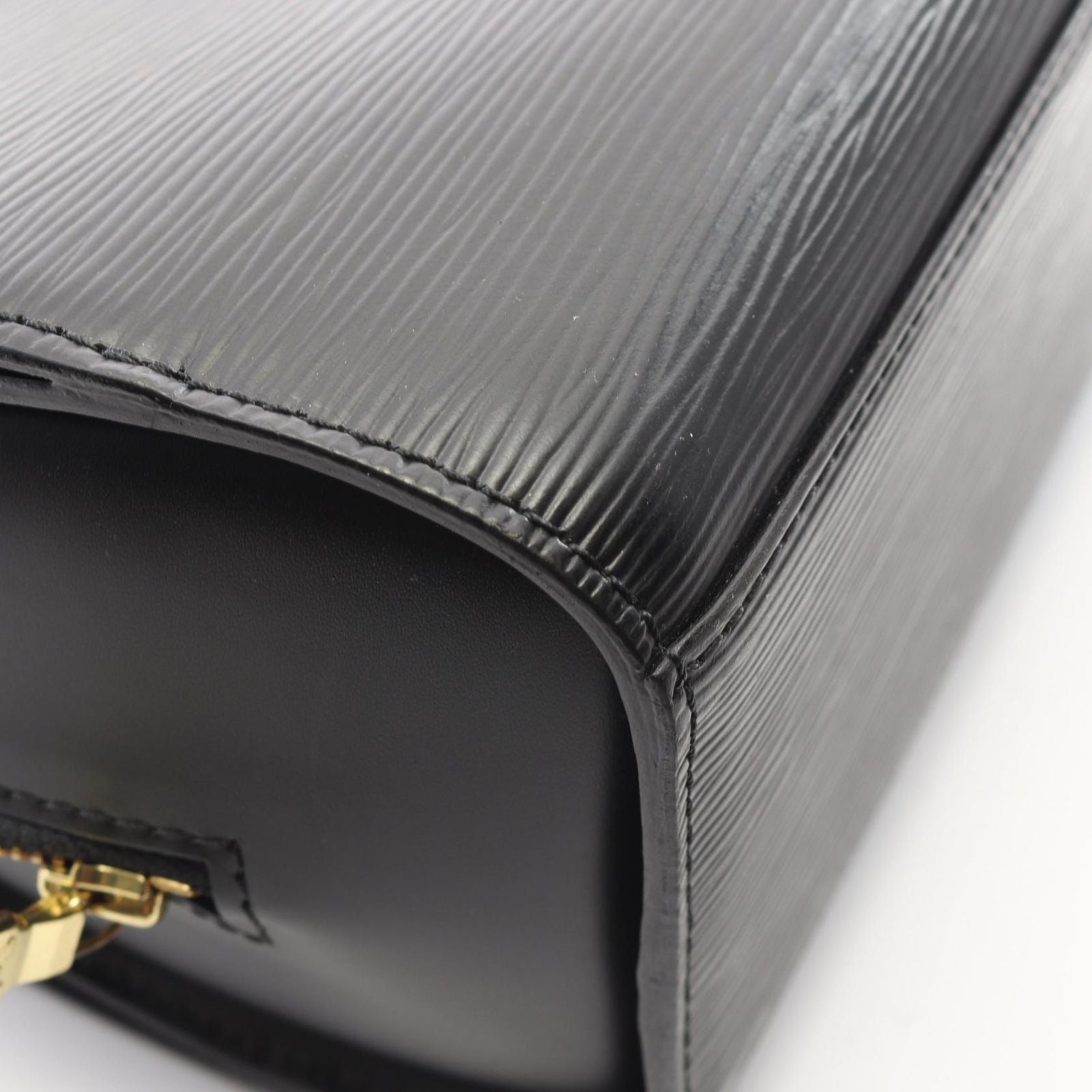 Louis Vuitton Pont Neuf Epi Noir Leather Handbag — view 7