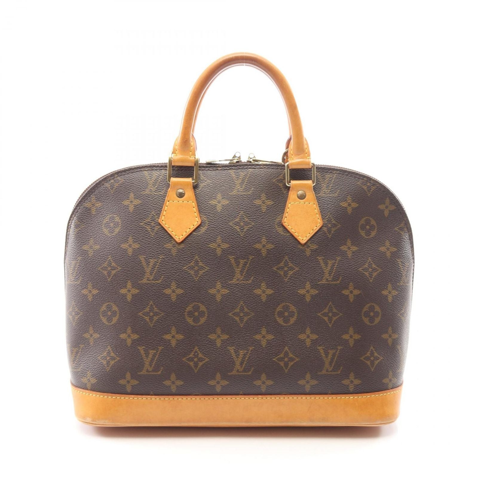 Louis Vuitton Alma PM Monogram Canvas Leather Handbag