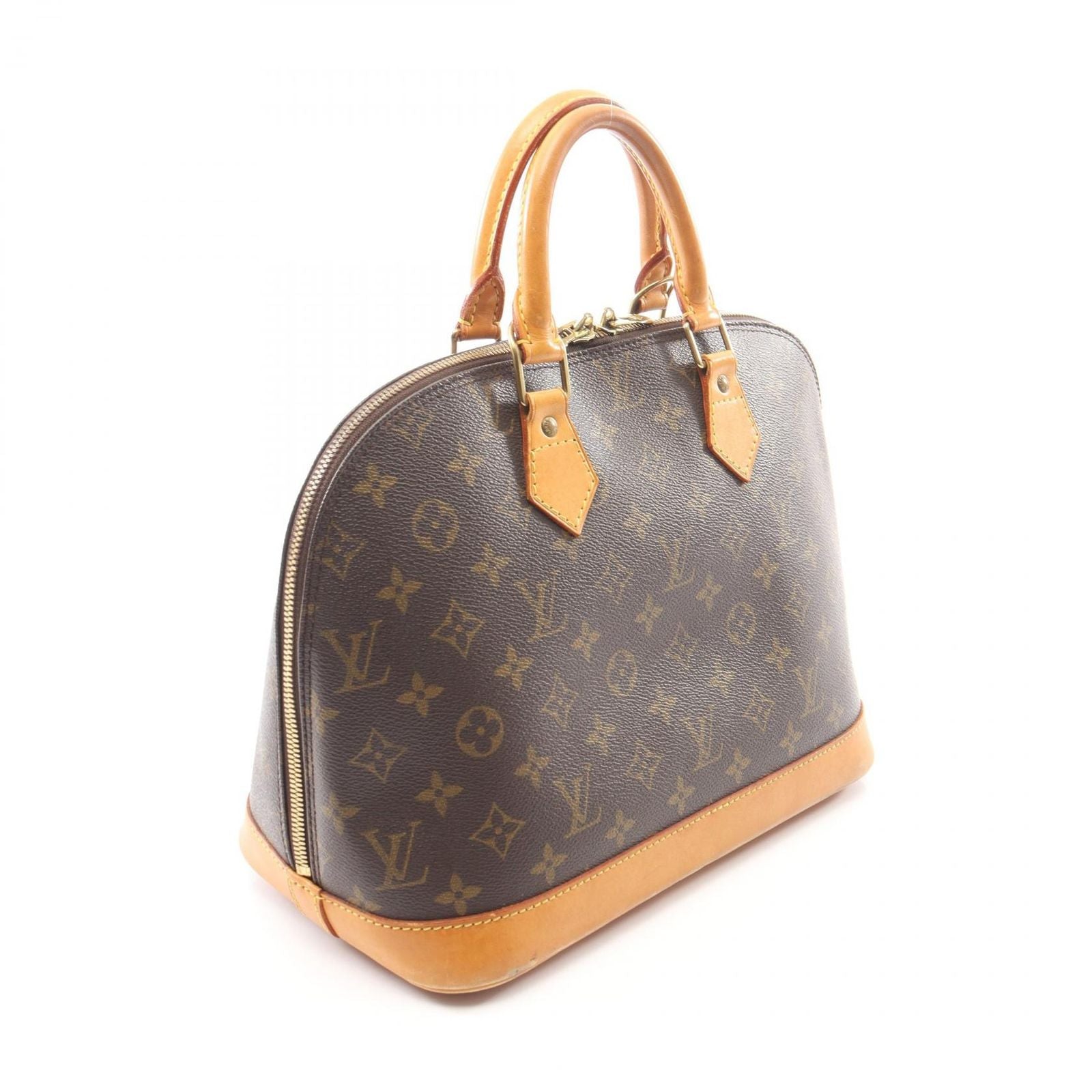 Louis Vuitton Alma PM Monogram Canvas Leather Handbag — view 2