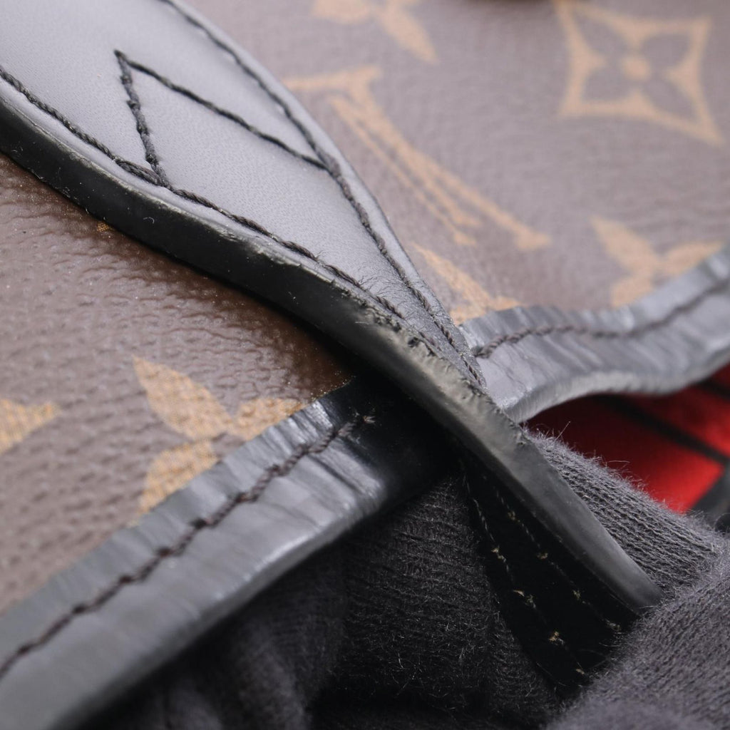 Louis Vuitton Tote Bag Neverfull MM My LV World Tour Canvas Leather — view 7
