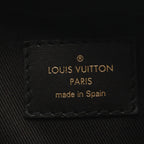 Louis Vuitton Shoulder Bag Saintonge Monogram Noir 2-Way Canvas Leather — view 4