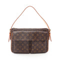 Louis Vuitton Shoulder Bag Viva Cite GM Monogram Canvas Leather