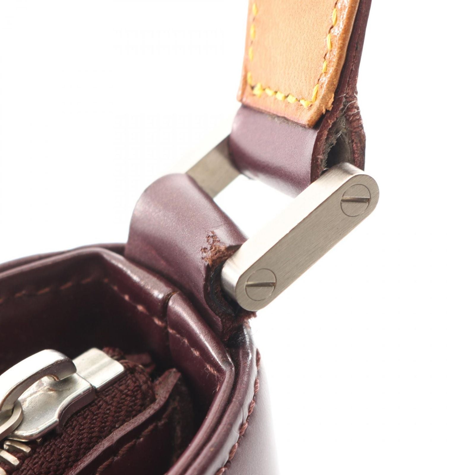Louis Vuitton Shoulder Bag Alston Monogram Matte Violet Leather — view 6