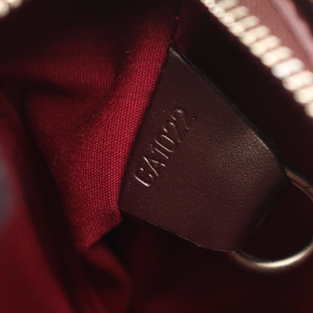 Louis Vuitton Shoulder Bag Alston Monogram Matte Violet Leather — view 5