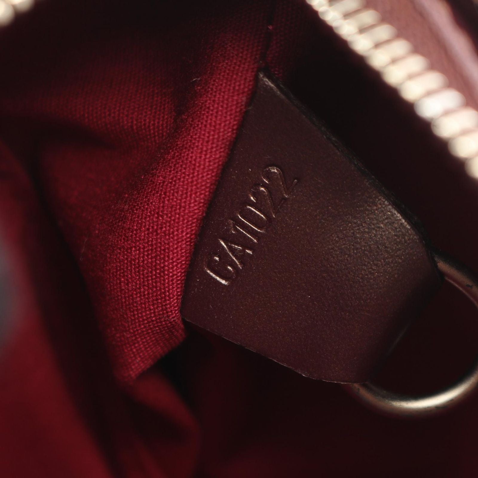 Louis Vuitton Shoulder Bag Alston Monogram Matte Violet Leather — view 5