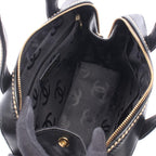 Chanel Wild Stitch Mini Black Leather Handbag — view 3