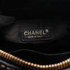 Chanel Wild Stitch Mini Black Leather Handbag — view 4
