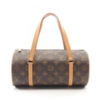 Louis Vuitton Papillon 26 Monogram Canvas Leather PM Handbag