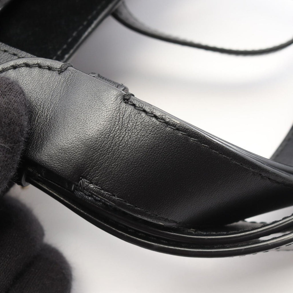 Dior Toujours Macro Cannage Black Leather Handbag — view 8