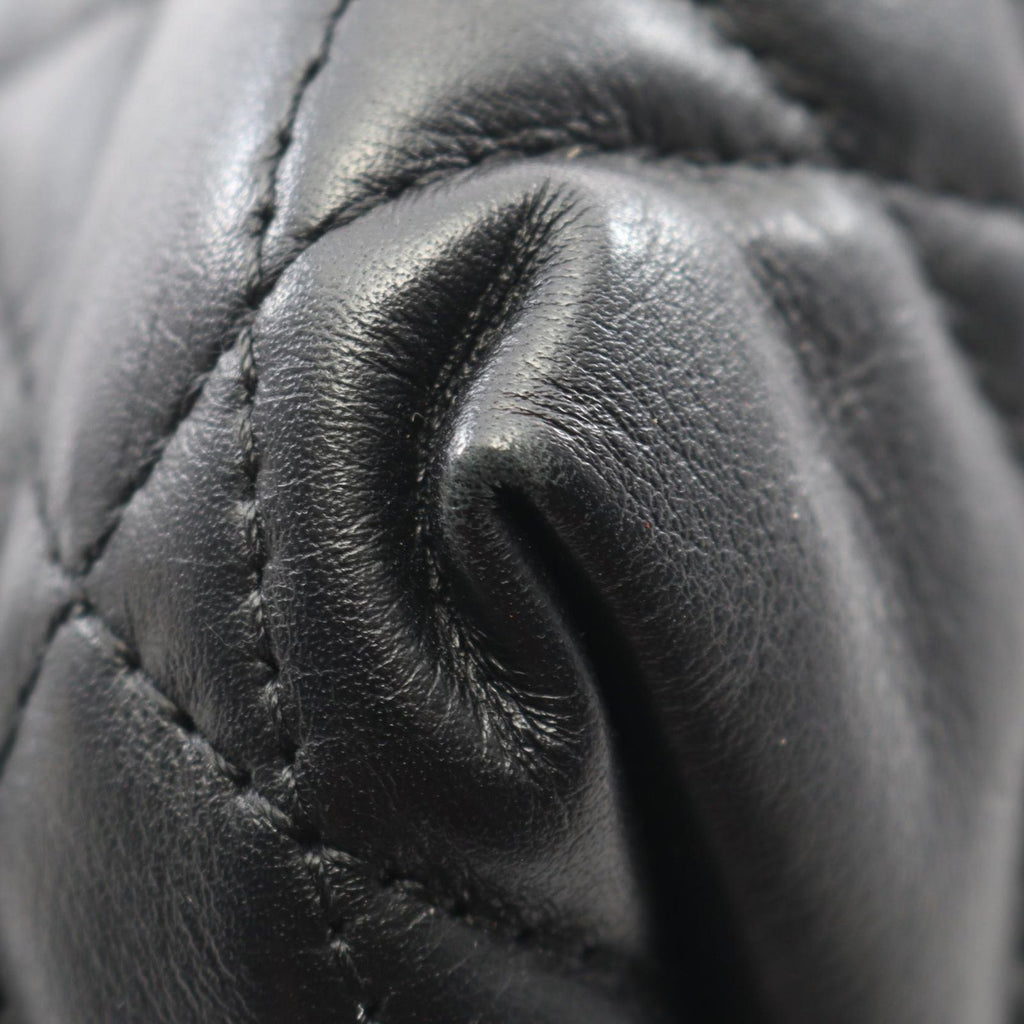 Dior Toujours Macro Cannage Black Leather Handbag — view 6