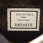 Louis Vuitton Handbag Fornasetti Petite Sac Plat Monogram 2-Way Canvas Leather — view 4