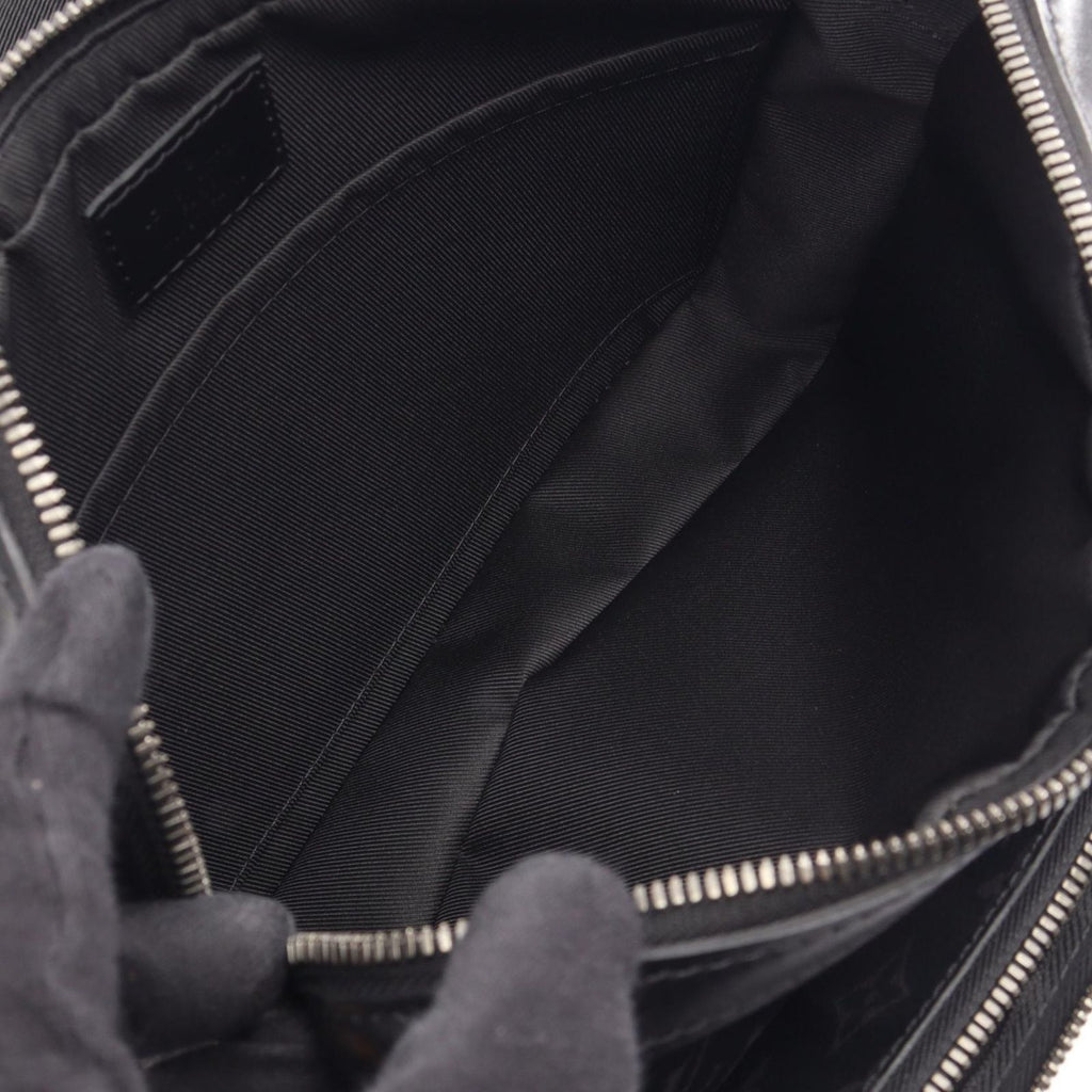 Louis Vuitton Shoulder Bag Trio Messenger Monogram Eclipse Canvas Leather — view 3