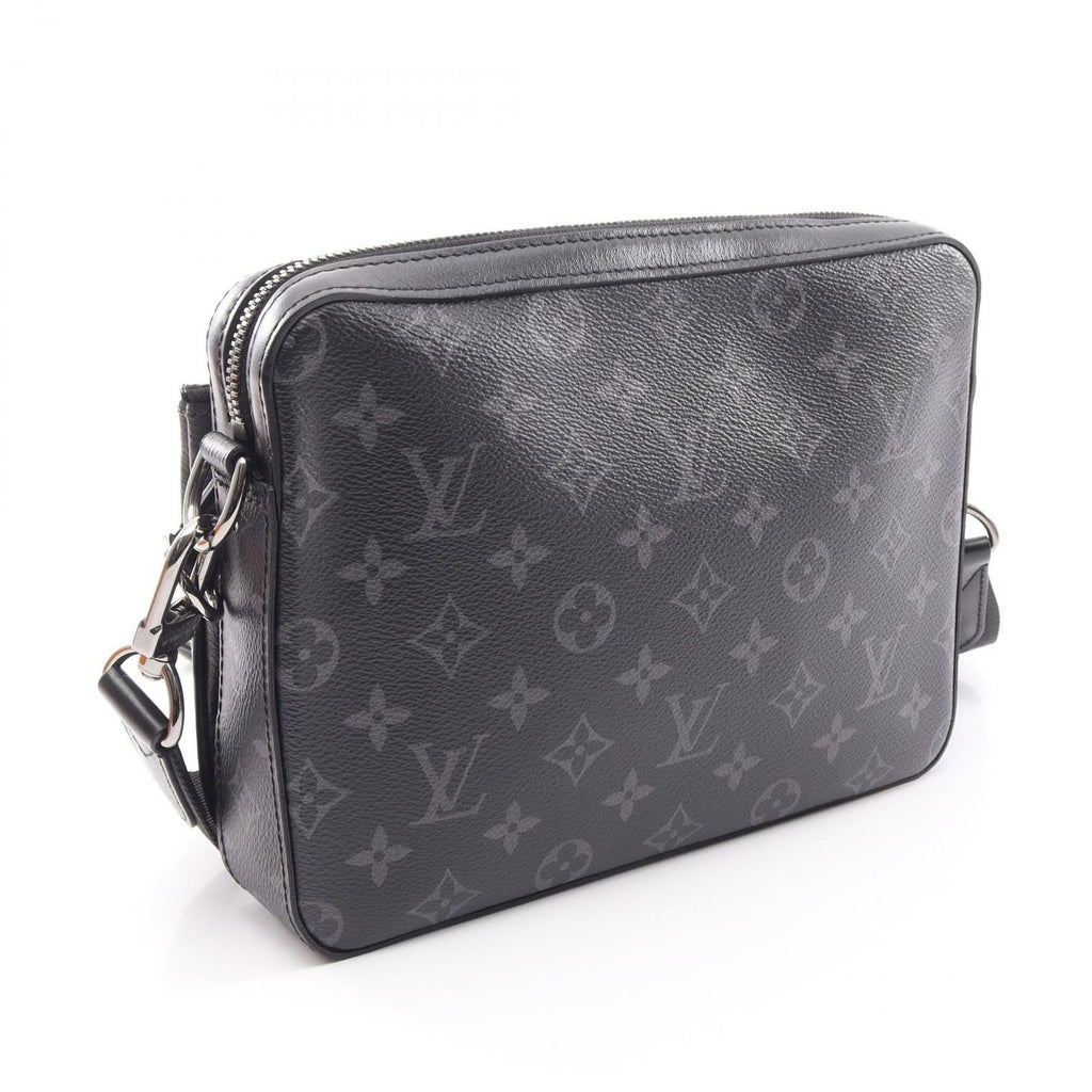 Louis Vuitton Shoulder Bag Trio Messenger Monogram Eclipse Canvas Leather — view 2
