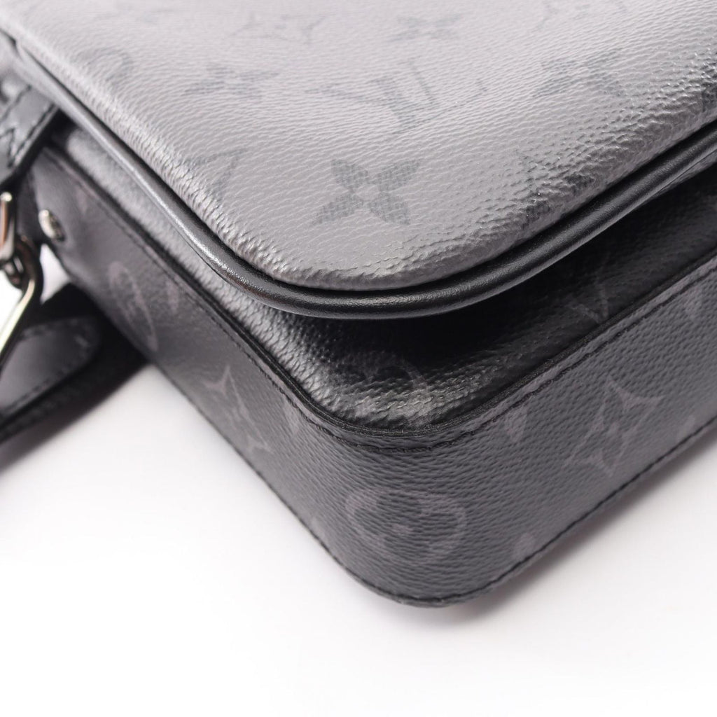 Louis Vuitton Shoulder Bag Trio Messenger Monogram Eclipse Canvas Leather — view 6