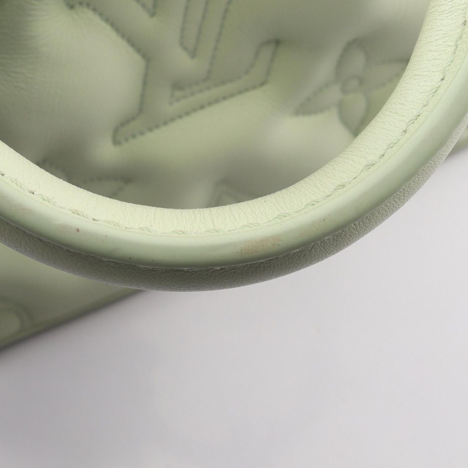 Louis Vuitton Alma Soft BB 2-Way Vert Leather Handbag — view 5