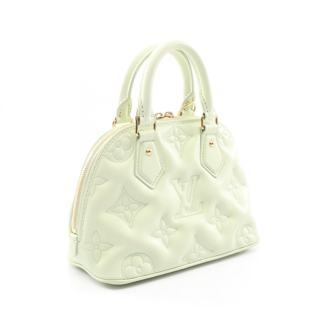 Louis Vuitton Alma Soft BB 2-Way Vert Leather Handbag — view 2