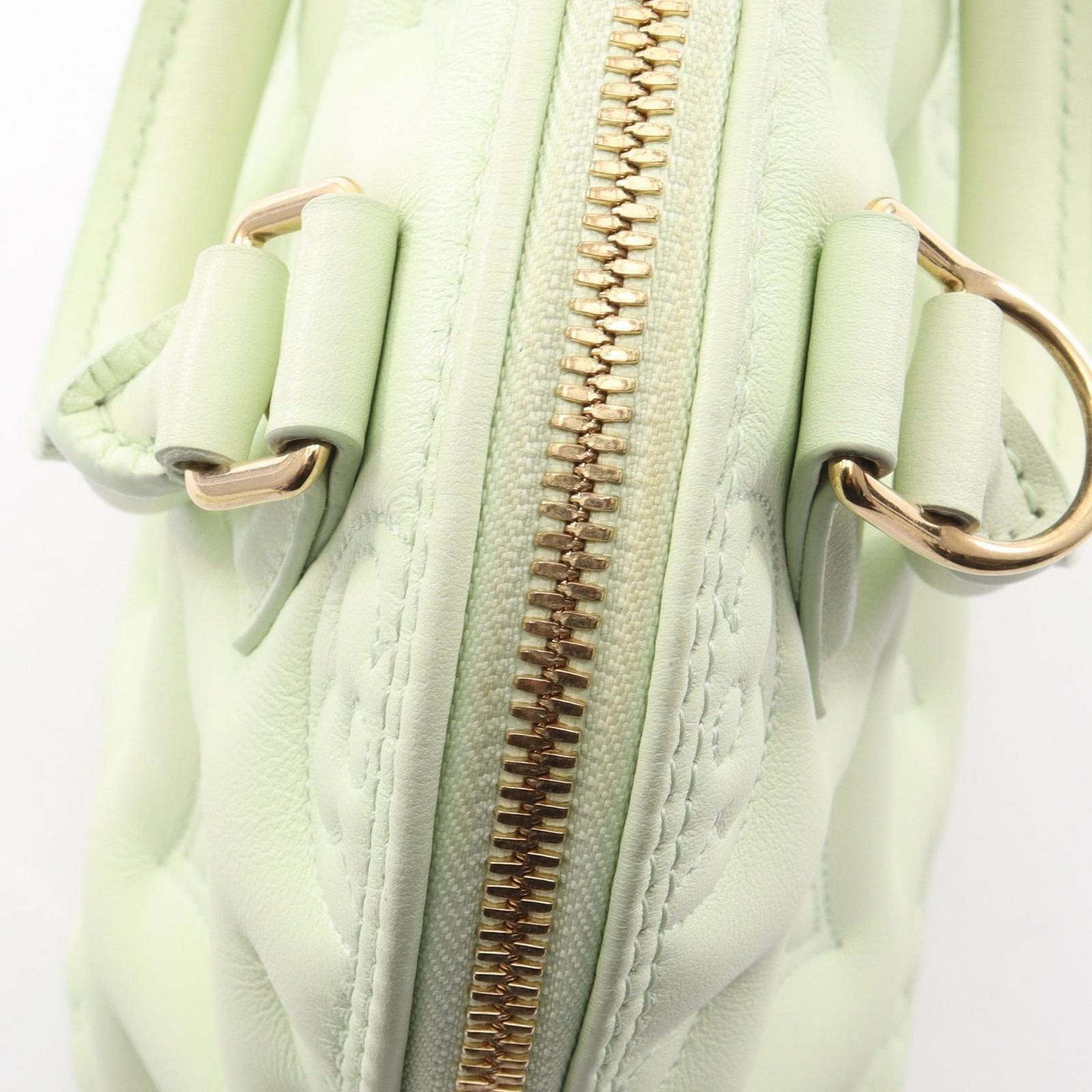 Louis Vuitton Alma Soft BB 2-Way Vert Leather Handbag — view 6