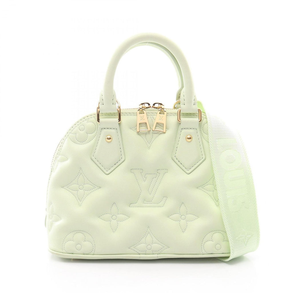 Louis Vuitton Alma Soft BB 2-Way Vert Leather Handbag