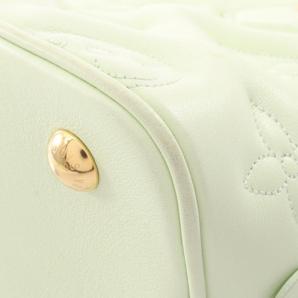 Louis Vuitton Alma Soft BB 2-Way Vert Leather Handbag — view 8
