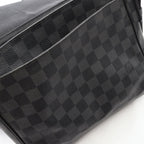 Louis Vuitton Shoulder Bag District PM Damier Graphite Canvas Leather — view 7