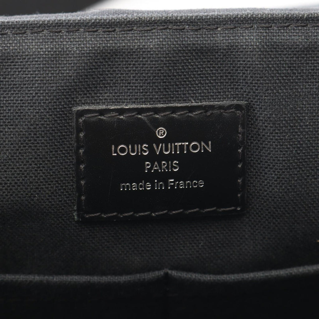 Louis Vuitton Shoulder Bag District PM Damier Graphite Canvas Leather — view 4