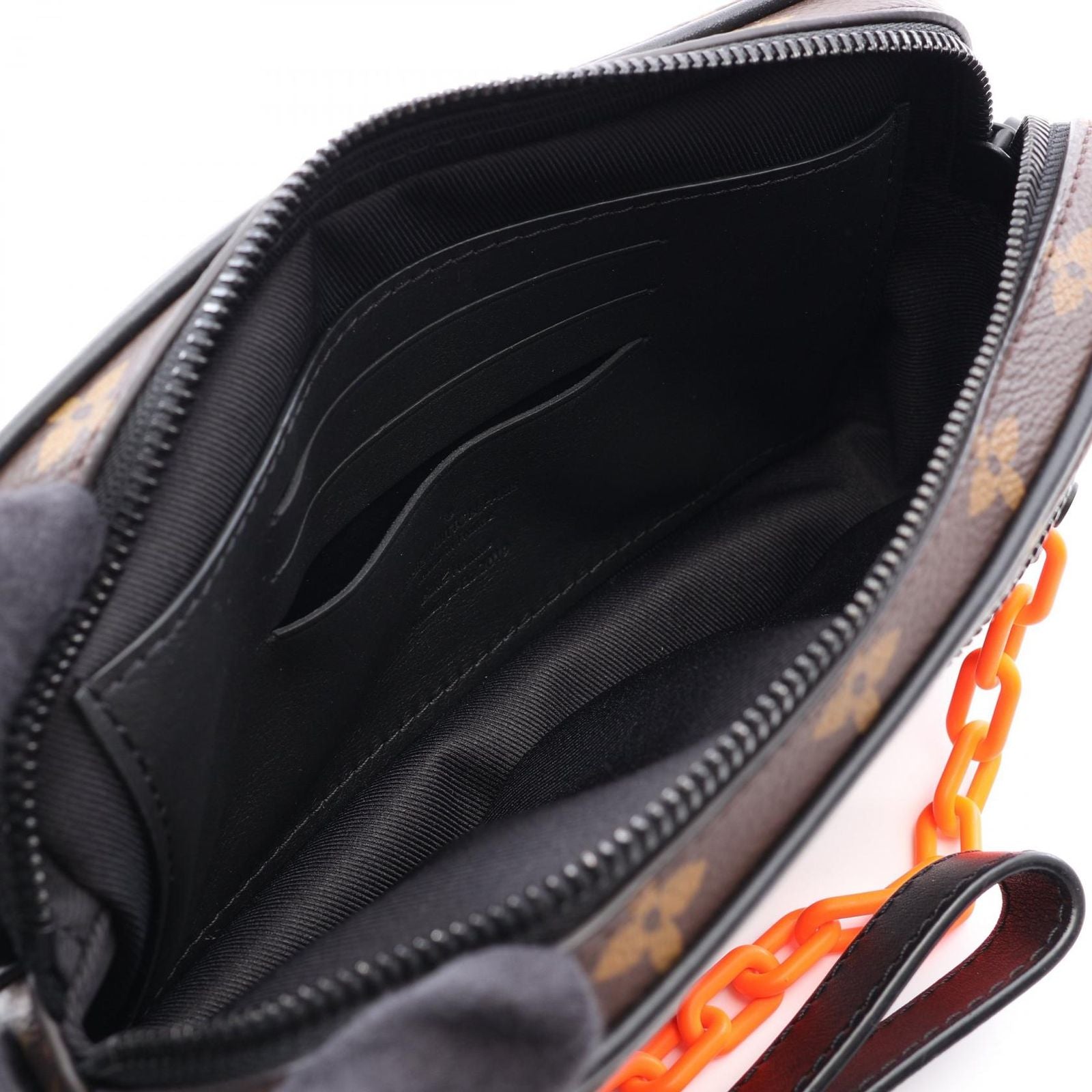 Louis Vuitton Clutch Pochette Volga Monogram Solar Ray Canvas Leather — view 3