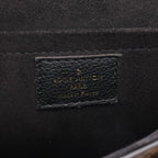 Louis Vuitton Marignan 2-Way Noir Canvas Leather Handbag — view 4