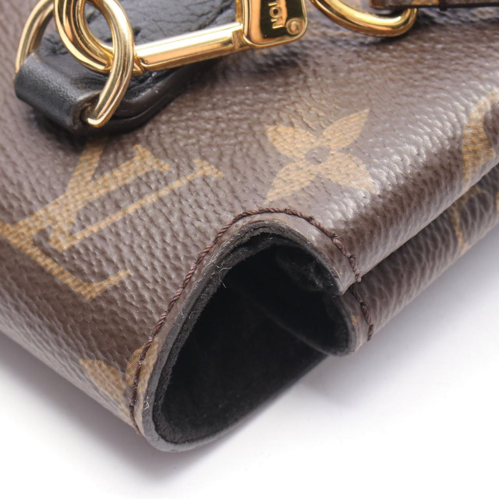 Louis Vuitton Marignan 2-Way Noir Canvas Leather Handbag — view 6