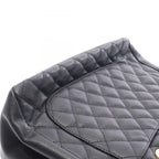 Chanel Tote Bag Quilted Grand Shopping GST Black Caviar Leather Chain — view 6
