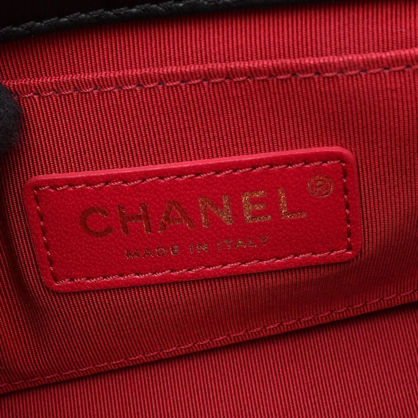 Chanel Shoulder Bag Quilted Black Lambskin Small Flap Chain — view 4