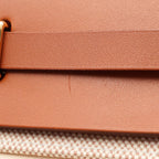 Hermes Shoulder Bag Herbag Zip Mini Ecru Fauve — view 8