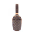 Louis Vuitton Waist Bag Pochette Gange Monogram Canvas Leather