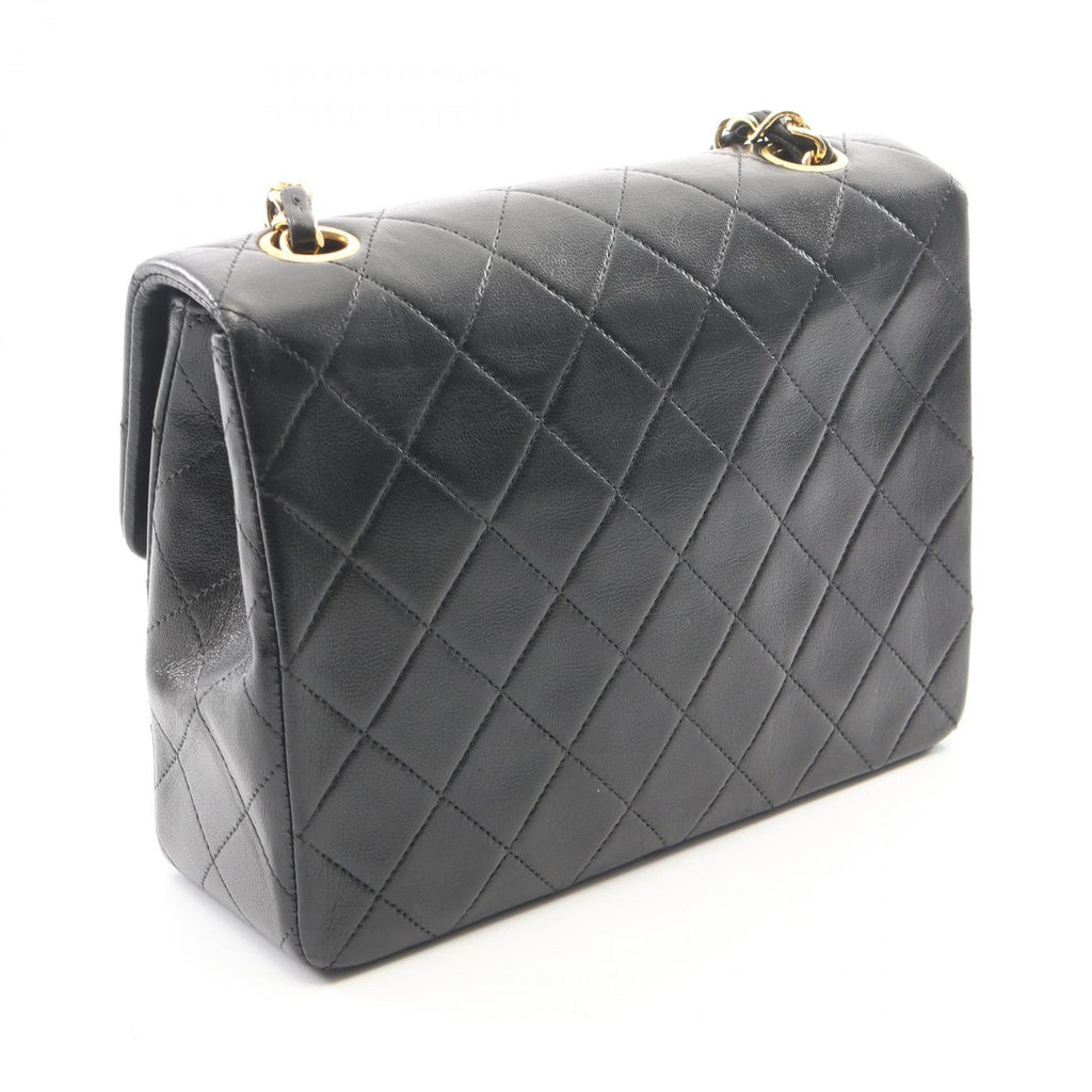 Chanel Shoulder Bag Mini Quilted 20 Black Lambskin Mini Chain — view 2