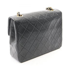 Chanel Shoulder Bag Mini Quilted 20 Black Lambskin Mini Chain — view 2