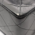 Chanel Shoulder Bag Mini Quilted 20 Black Lambskin Mini Chain — view 8