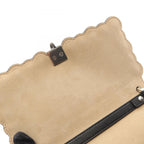 Fendi Shoulder Bag Mini Kan I Black Leather Canai Small — view 6