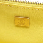 Chanel Shoulder Bag Quilted Yellow Leather Small Vanity 2-Way Chain — view 5