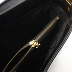 Celine Shoulder Bag Black Leather Gancini — view 5