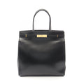 Saint Laurent Paris Tote Bag Manhattan S Black Leather