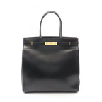 Saint Laurent Paris Tote Bag Manhattan S Black Leather
