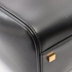 Saint Laurent Paris Tote Bag Manhattan S Black Leather — view 6