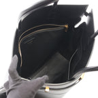Saint Laurent Paris Tote Bag Manhattan S Black Leather — view 3