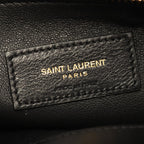 Saint Laurent Paris Tote Bag Manhattan S Black Leather — view 4