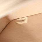 Chanel Shoulder Bag Quilted Diana Flap Light Beige Lambskin Chain — view 5