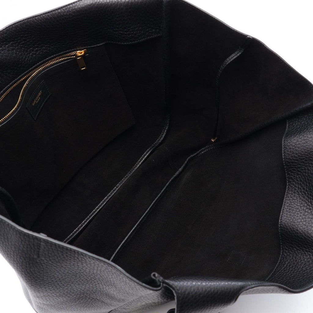 Saint Laurent Paris Tote Bag le 5 7 Bea Black Leather — view 3